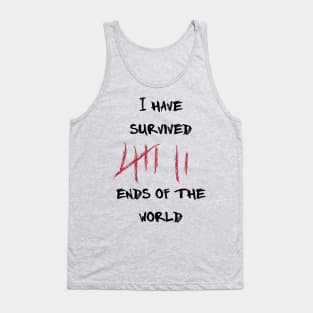 I Survived the End of the World, Apocalypse Survivor Tank Top